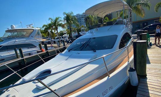 💥Hit the Water in Style with this 45' AZIMUT Motor Yacht Charter in Miami   for up to 13 people
