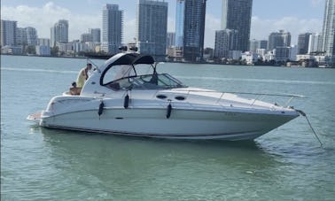34' Sea Ray Motor Yacht for Daily Charters in Miami