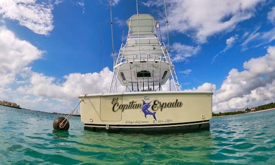Fishing Charter in Quintana Roo, Mexico Aboard 40ft. Fishing Boat