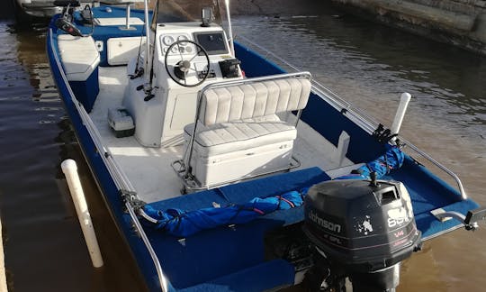 Fishing Boat for Rent on San Bernard River - Perfect for 4 Guests