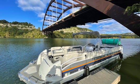 33' Flagship JC 306 33 Tritoon Party Boat on Lake Travis (15 passengers + Captain)