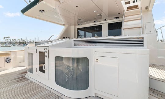 90' Yacht Fisher, Fish in Style and Comfort.