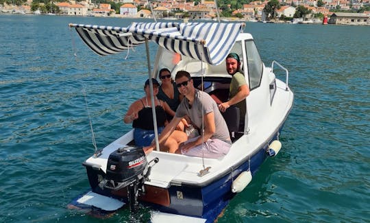 Istranka 5.2m Boat with Outboard Enginge for Rental in Sustjepan