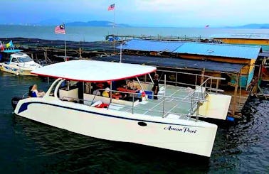 Luxury 36ft Open Deck Catamaran for Charter