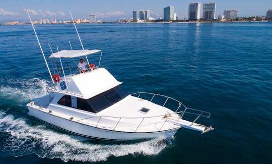 Bertram 38' Fishing Boat in Puerto Vallarta