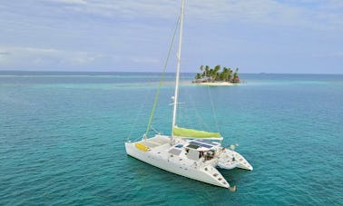 Alquiler de catamarán en San Blas Panamá