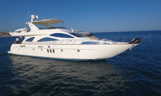 80' HN Luxury Yacht in Cabo San Lucas (4 hour minimum)