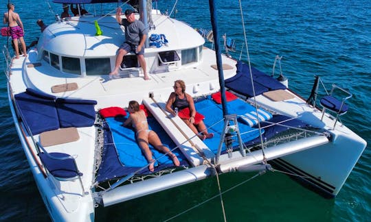 See the wonders of Puerto Vallarta aboard 38' Sailing Catamaran Charter