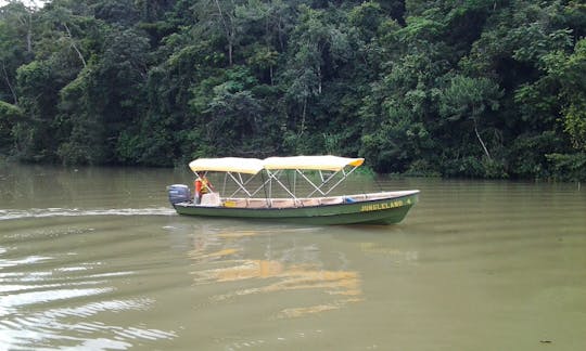 Canal Boat Eco Tours in Panama