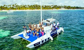 Custom Sailing Catamaran for Cruising and Celebrations in Punta Cana!