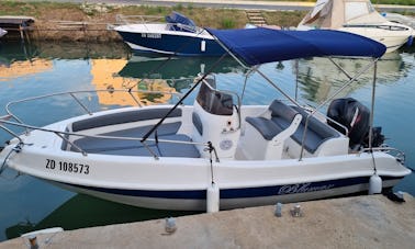 Bateau à moteur Bluemax 19 à louer par jour à Vir