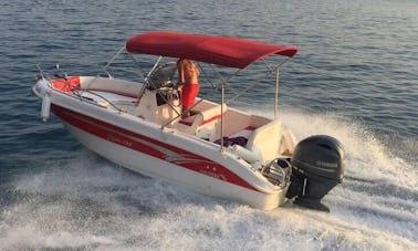 Rent a boat Syros 190 with 115 PS in Vir, Croatia