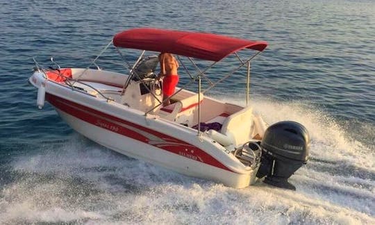 Rent a boat Syros 190 with 115 PS in Vir, Croatia