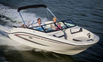 Vir rent  boat with 200 PS