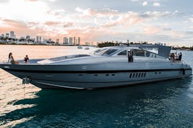 "Just For Fun" Leopard 92 Power Mega Yacht Rental in North Bay Village, Florida