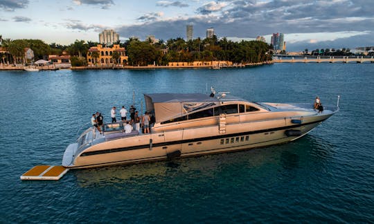 "Just For Fun" Leopard 92 Power Mega Yacht Rental in North Bay Village, Florida