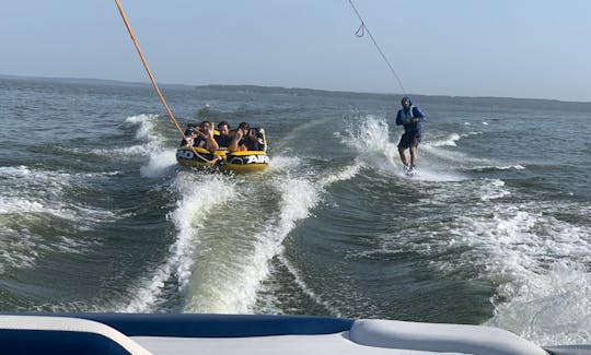 Wakeboard Mariah R23 Bowrider, tubo y pez