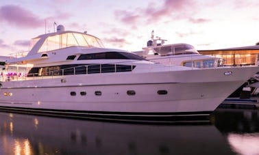 Luxury Private Charters Aboard 74ft Monte Fino in Moreton Bay