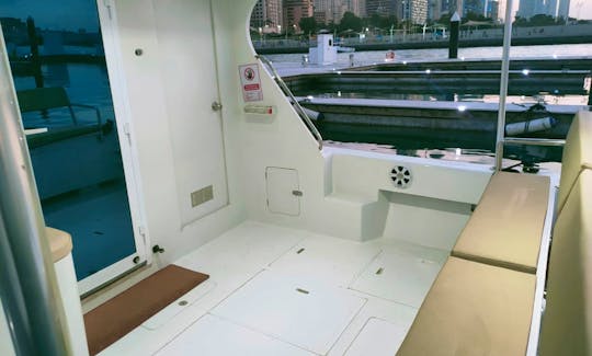 Have an unforgettable time in Dubai, United Arab Emirates on 42ft Sport mini yacht