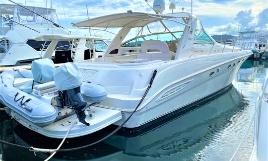 4 Hours - Sea Ray 46' Yacht Charter Icacos or Palomino