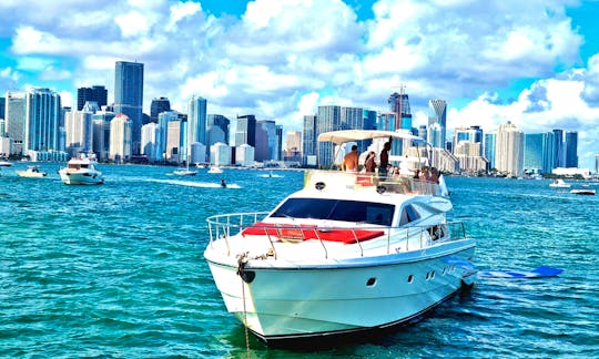 60' Ferretti ITALIAN Power Mega Yacht in Miami