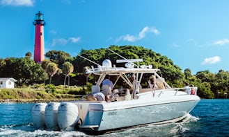 Intrepid 40ft Sport Yacht with Licensed Captain for Fishing, Snorkeling, or Cruises!!