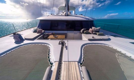 Sunreef 74' Luxury Sailing Catamaran for Charter in Bahamas