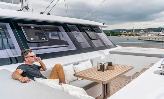 Sunreef 74' Luxury Sailing Catamaran for Charter in Bahamas