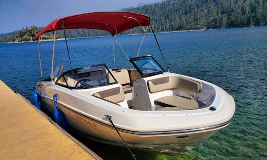 21' Bayliner VR5 Bowrider (up to 8)  Lake Tahoe! Book before May and Save 10%