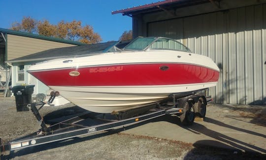 Sport Boat on Lake Hartwell with Tube, Skis and wakeboard included