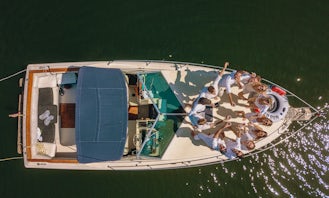 Cruise, Dance, and Celebrate aboard a classic Sea Ray