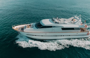 San Lorenzo 82' Mega Italian Luxury Yacht for Charter in Dubai