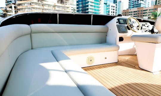 Luxury Flybridge Yachting Charter in Dubai