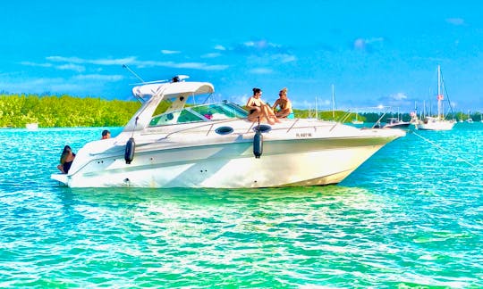 ⭐️ 5-Star 33' 🍾 Monterey Cruiser 🐬Yacht and Jetski Rental in Miami