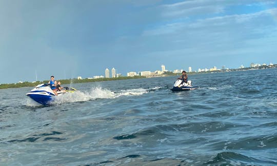 Miami - South Beach Jet Ski Rentals with Pontoon ride included