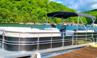 Premium Pontoon Boat - Sutton Lake, WV