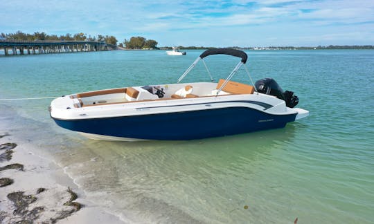 New 2022 BAYLINER DX2000!!! Spacious and perfect for cruising around AMI!