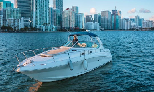 💥Sea Ray 37ft Best Rental in Miami for up to 12  peoples