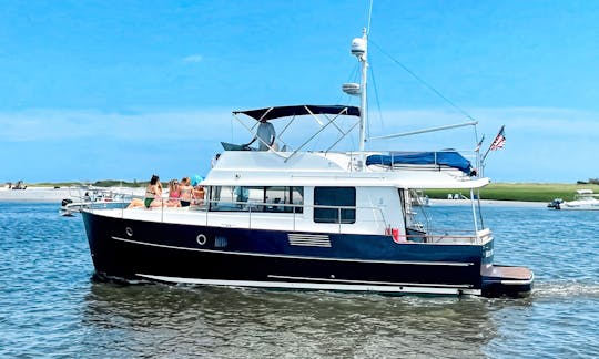 Melhor avaliado! Iate de luxo de 46 pés para festas privadas em Charleston!