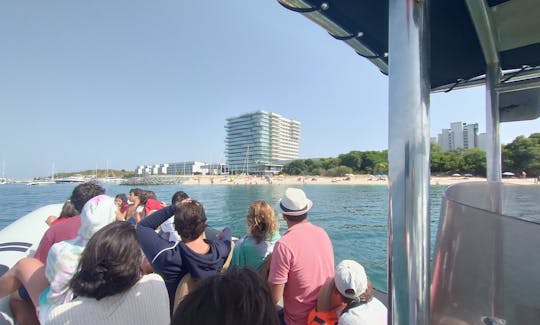 Custom RIB rental in Troia, Setúbal Municipality