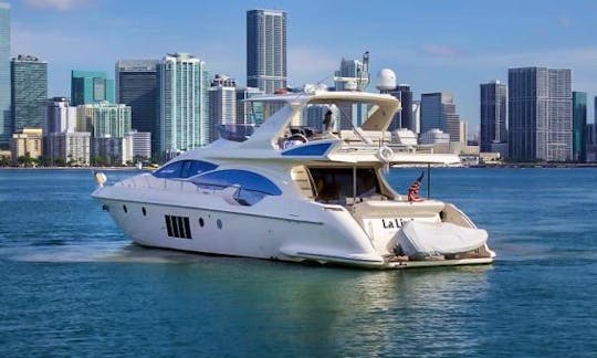 Book with us today for an incredible experience - 70ft Azimut Luxury Yacht