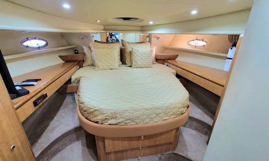 46ft Luxury yacht with Flybridge & Incredible Lounging options