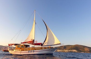 Gulet 3 cabins in Bodum weekly or daily cruises