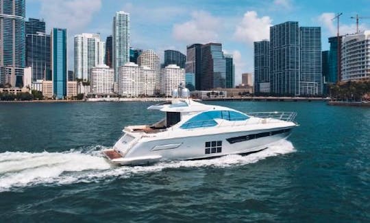 Luxury 55 Azimut Luxury Motor Yacht for Charter in Miami, Florida
