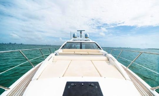 Luxury 55 Azimut Luxury Motor Yacht for Charter in Miami, Florida