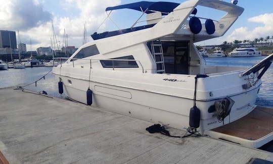 Intermarine 44ft Flybridge Yacht for Charter in Rio de Janeiro