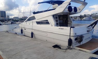 Intermarine 44ft Flybridge Yacht for Charter in Rio de Janeiro