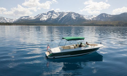 Chris Craft Launch 25ft Private Boat Tours on Lake Tahoe