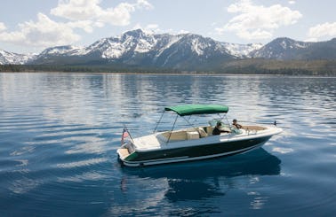 Chris Craft Launch 25ft Private Boat Tours on Lake Tahoe