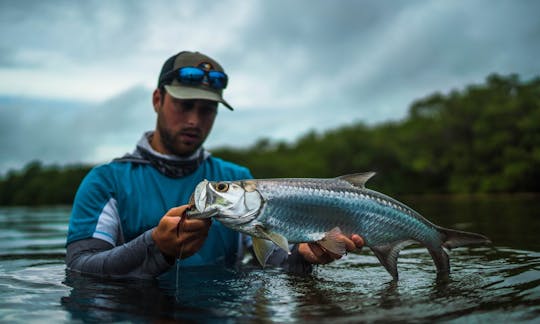 Flat Fishing for 2 Person in San Pedro, Belize